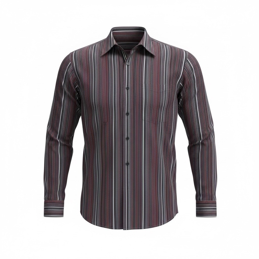 Tommy Bahama Button Shirt Mens XL Striped Long Sleeve Cotton Casual
